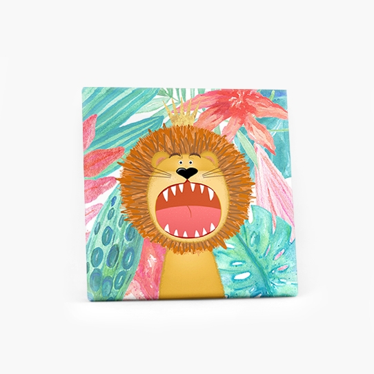 Kép, Lew, 30x30 cm