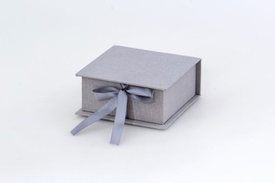 Fotódoboz, 10x10 szürke, 12x12 cm