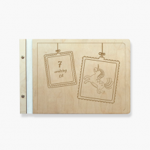 Fa album Születésnap, 34x23 cm