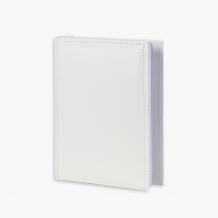 Fotóalbum fehér eko-bőr - 200 fotó , 20x25 cm