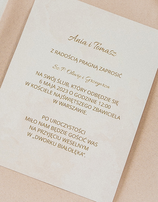 Meghívás, Glamour kollekció