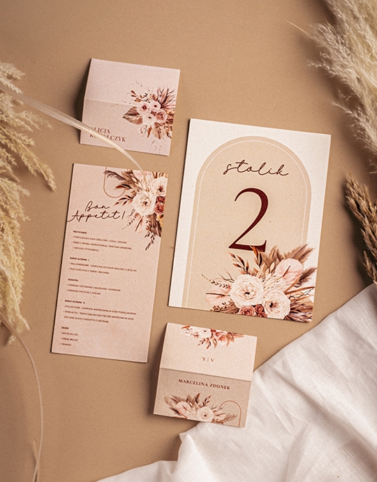 Névjegykártya, Boho kollekció - 5. verzió