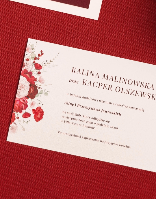 Meghívás, Virágkollekció
