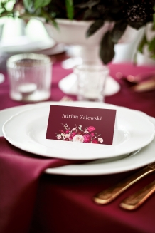 Névjegykártya, Virágkollekció - 5. verzió