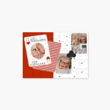 Rejtvény, A szívem királya és királynője gyűjtemény - 2. verzió, 110 elemek