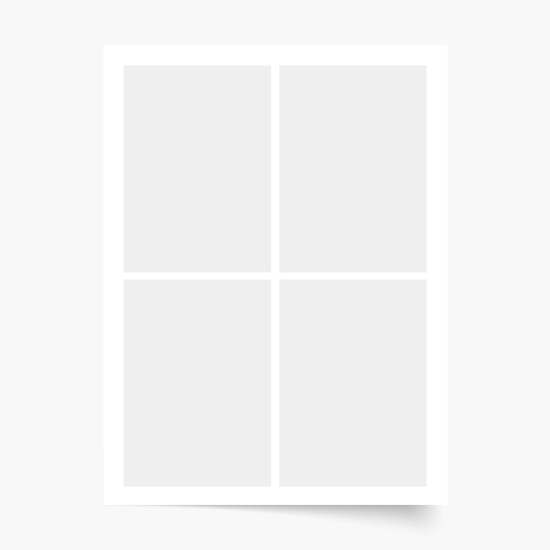 Poszter, A posztered, 4 darab, 30x40