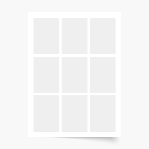Poszter, A posztered, 9 darab, 30x40