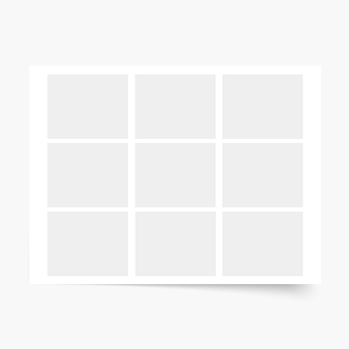 Poszter, A posztered, 9 darab, 40x30
