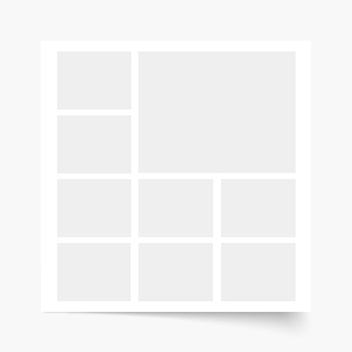 Poszter, A posztered, 9 darab, 60x60