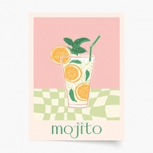 Poszter, Mojito, 21x30