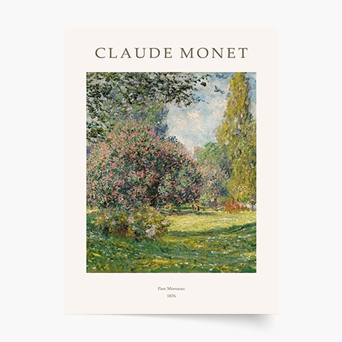 Poszter, Monet - Parc Monceau, 30x40