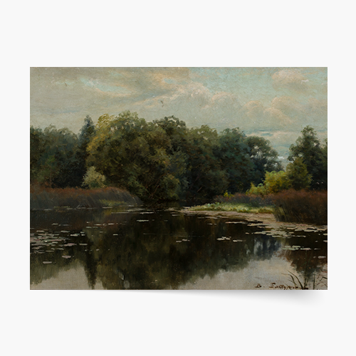Poszter, V. Baturin „A tó”, 70x50