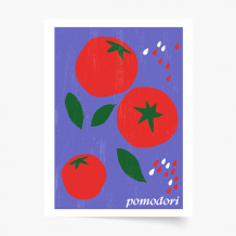 Poszter, Olasz konyha - Pomodori, 21x30