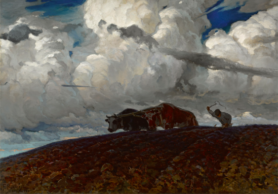 Poszter, F. Ruszczyc „Föld”, 30x21