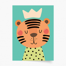 Poszter, Tigris, 21x30