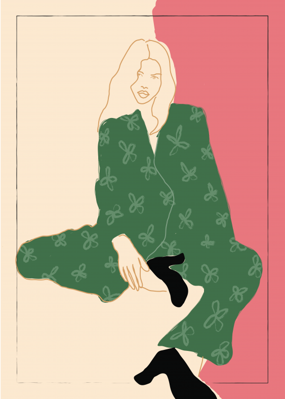 Poszter, Nő - Divat I., 30x40