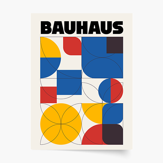 Poszter, Bauhaus III, 50x70