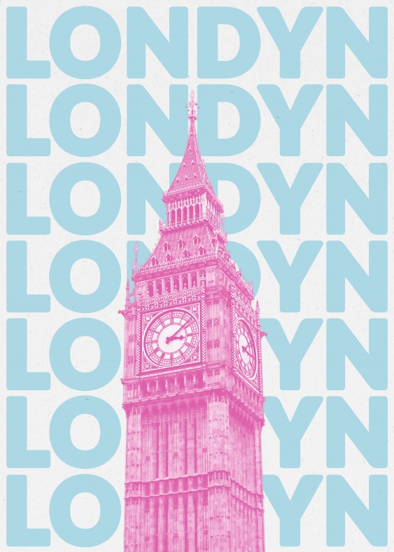 Poszter, Város: London, 30x40