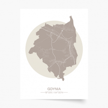 Poszter, Lengyel városok: Gdynia, 21x30