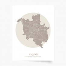 Poszter, Lengyel városok: Poznań, 21x30