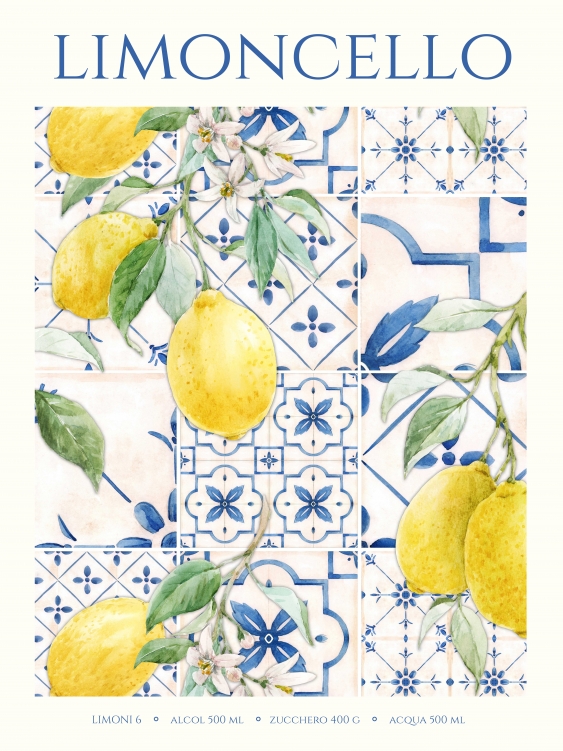 Poszter, Limoncello, 30x40