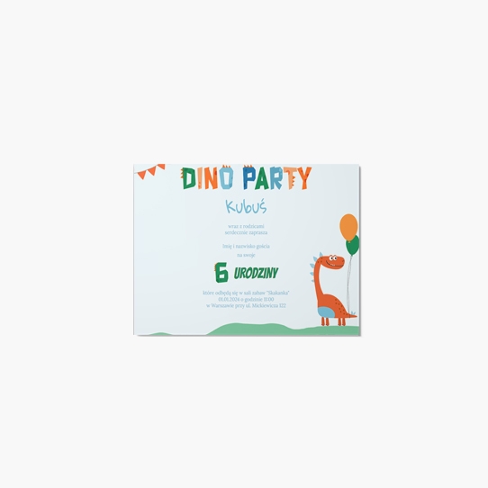 Meghívás, Dinoszaurusz-gyűjtemény