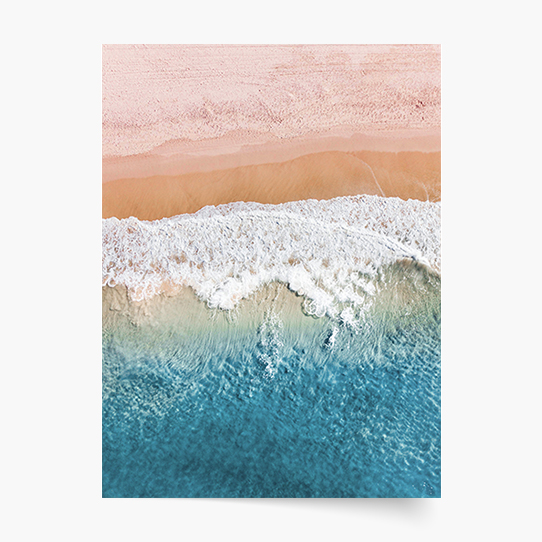 Poszter, Tenger: 2. strand, 30x40