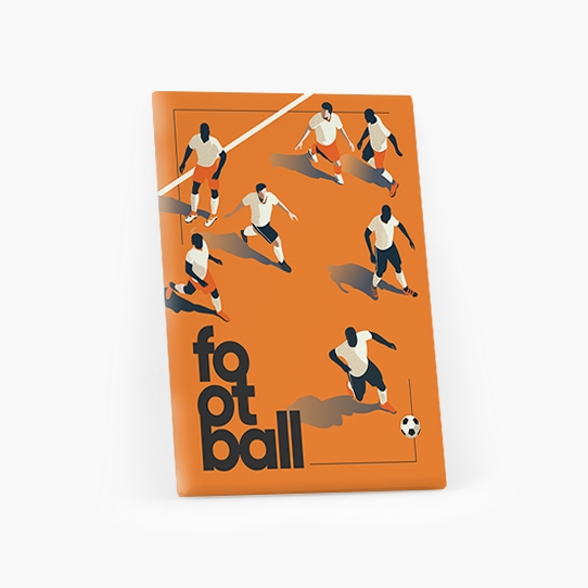 Kép, Futball I., 50x70 cm
