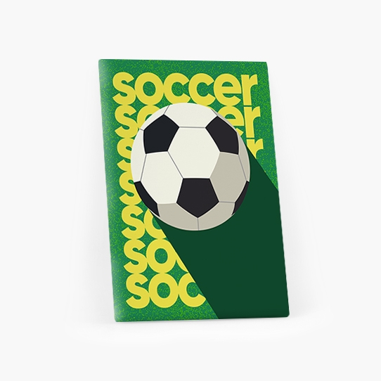 Kép, Futball II, 20x30 cm