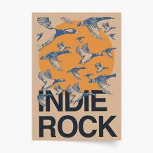 Poszter, Indie rockzene, 21x30