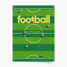 Poszter, Futball: Játék, 30x40