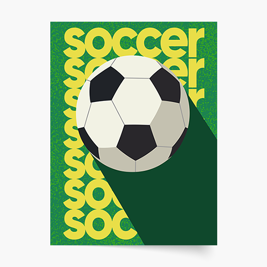 Poszter, Futball: Foci, 30x40