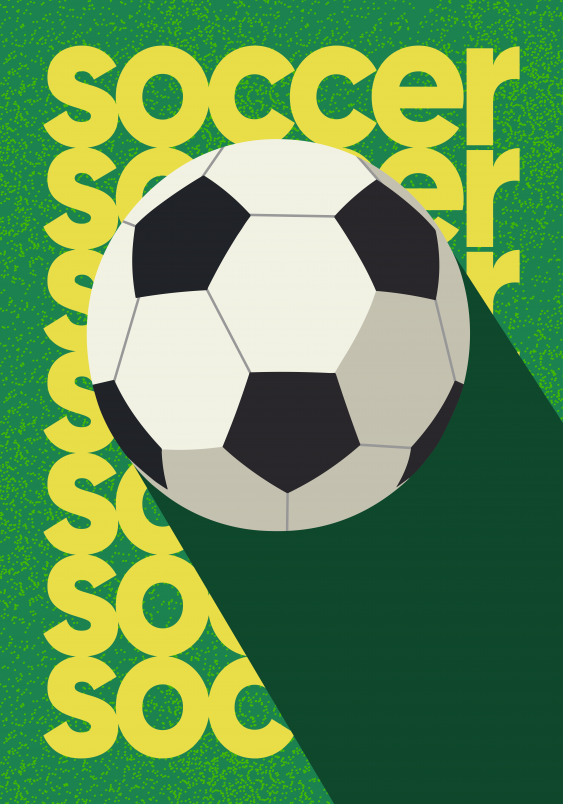 Poszter, Futball: Foci, 30x40