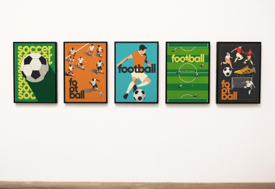 Poszter, Futball: Gól, 30x40