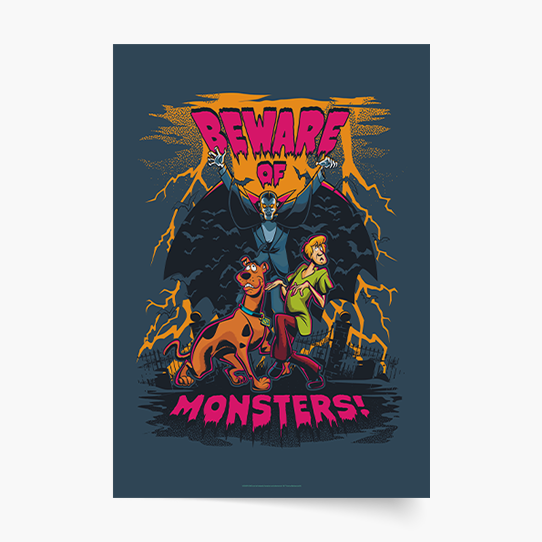 Poszter, Scooby Doo: Drakula, 21x30