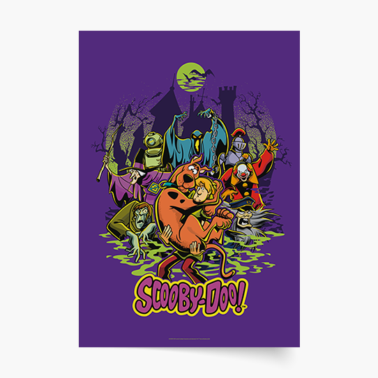 Poszter, Scooby Doo: Szörnyek, 21x30