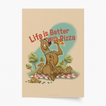 Poszter, Scooby Doo: Pizza, 21x30