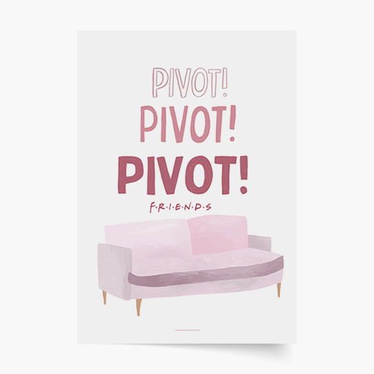 Poszter, Barátok: Pivot, 21x30