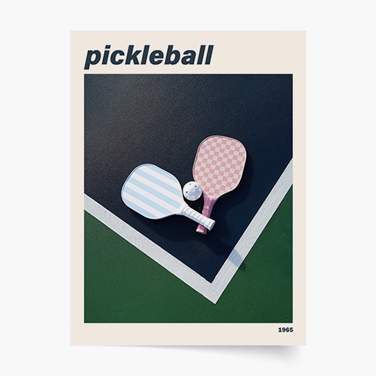 Poszter, Sport: Pickleball, 21x30