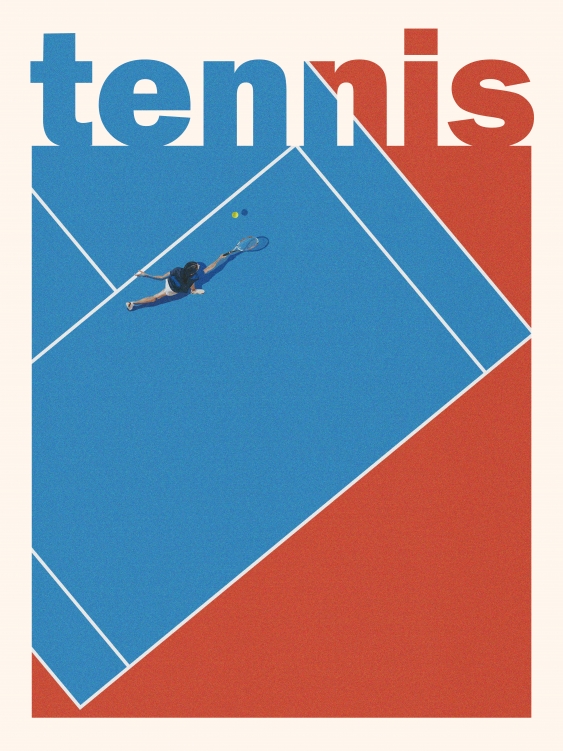 Poszter, Sport: Tenisz, 30x40