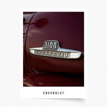 Poszter, Autók: Chevrolet, 21x30