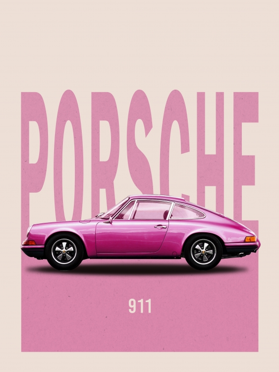 Poszter, Autók: Porsche 5, 30x40