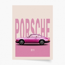 Poszter, Autók: Porsche 5, 21x30