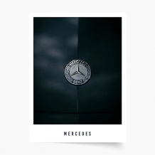 Poszter, Autók: Mercedes, 21x30