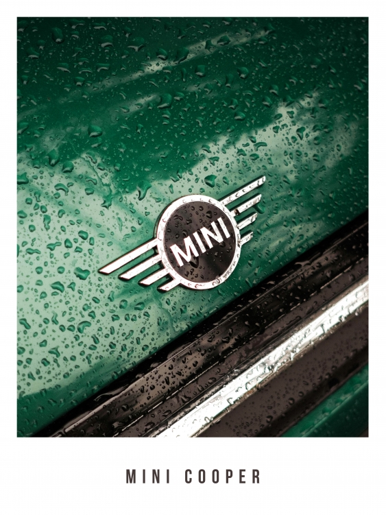 Poszter, Autók: Mini Cooper, 30x40