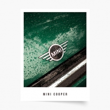 Poszter, Autók: Mini Cooper, 21x30
