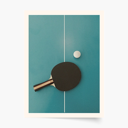 Poszter, Sport: Asztalitenisz, 21x30
