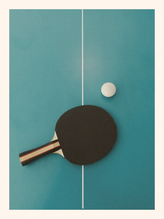 Poszter, Sport: Asztalitenisz, 30x40