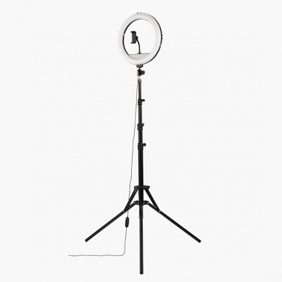 Lampa, gyűrű állványon