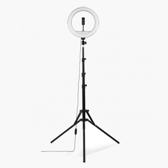 Lampa, gyűrű állványon
